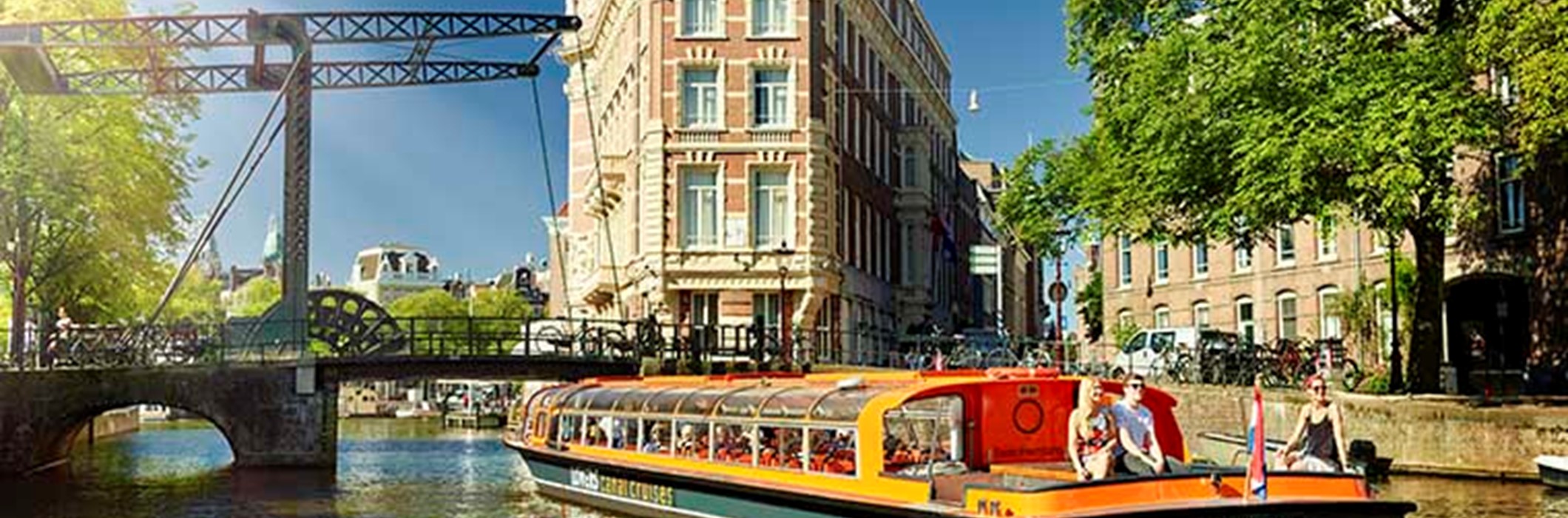 1 h. Amsterdam Day Canal Cruise (departs near the Rijksmuseum)