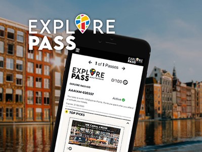 Explore Pass as seen on a phone