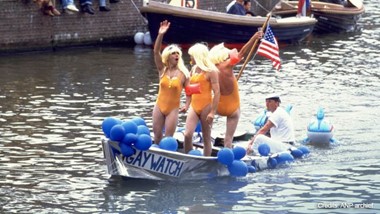 Amsterdam Gay Pride in the 90s credit ANP Archive