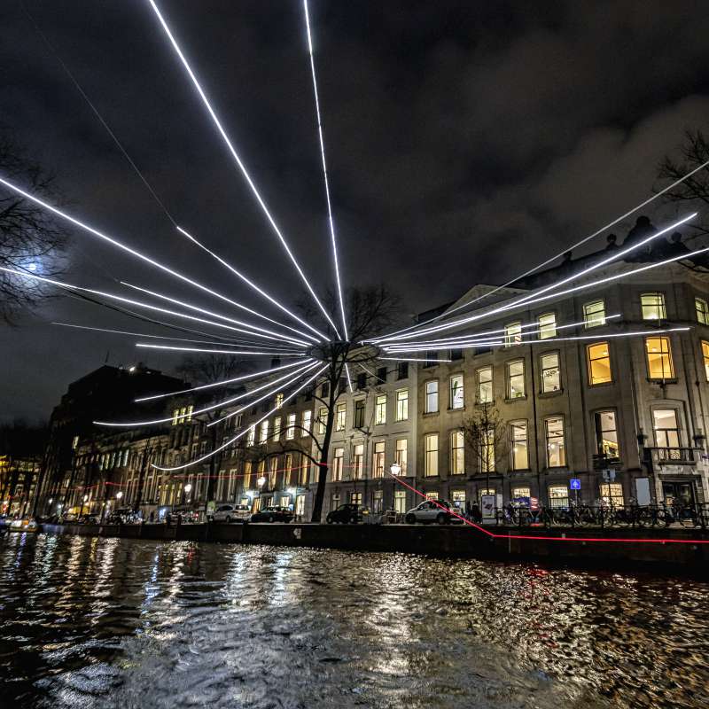 Amsterdam Light Festival - Semi Open Boat | Lovers Canal ...