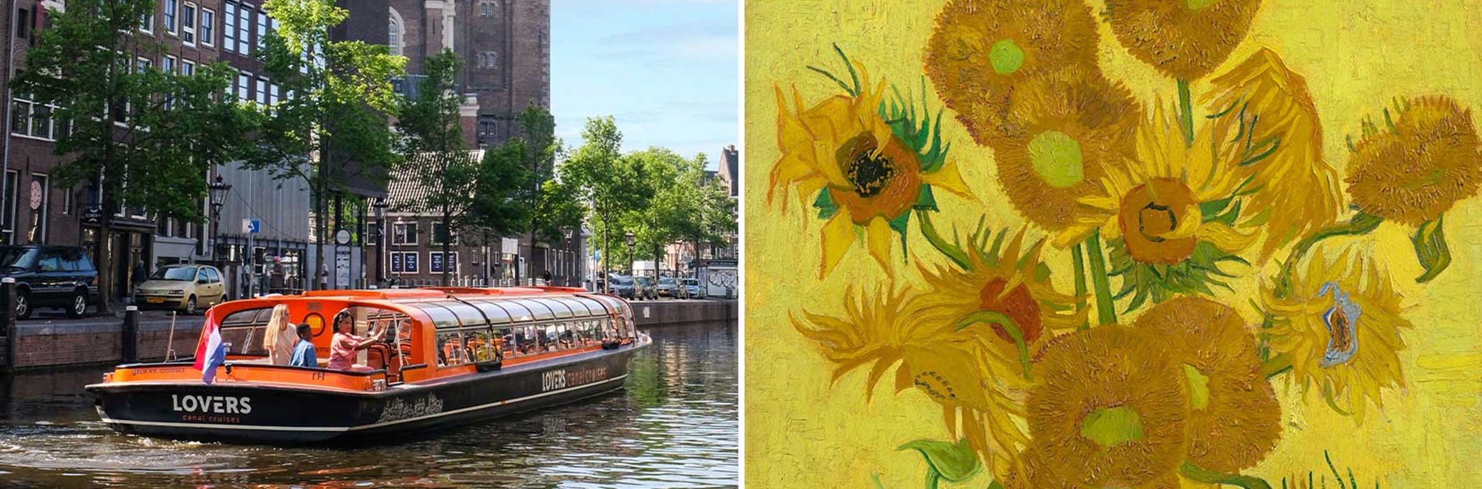 Van Gogh Museum +  Crucero por el canal de Ámsterdam