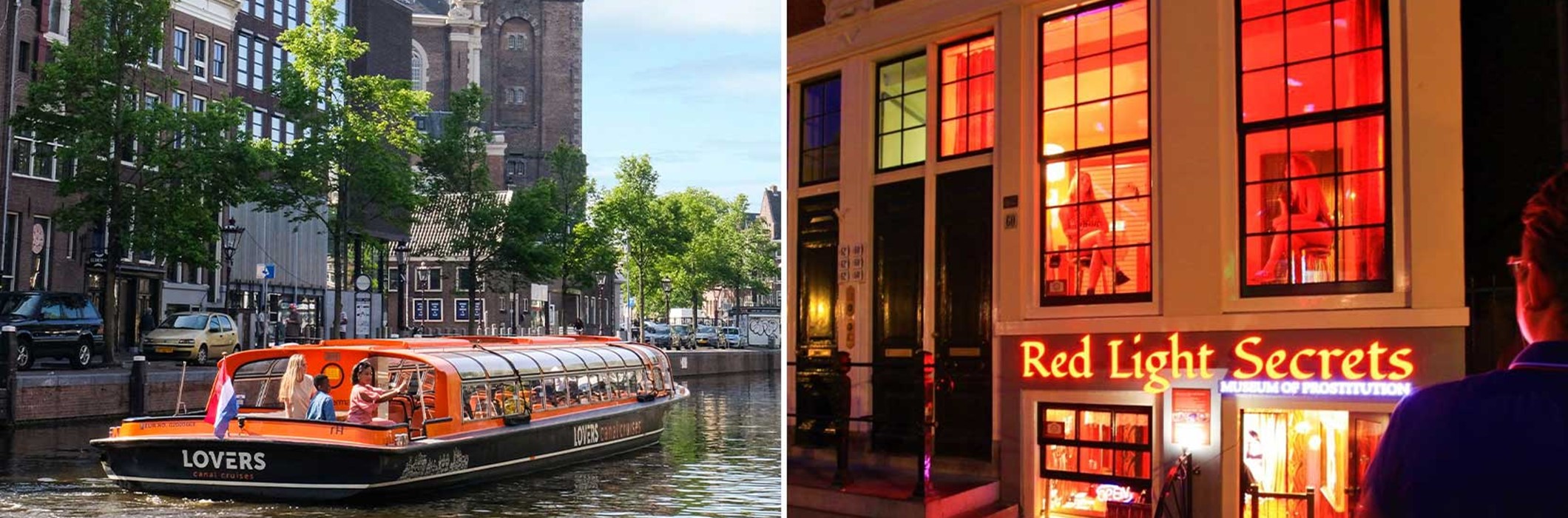 Red Light Secrets + Crociera sui canali di Amsterdam