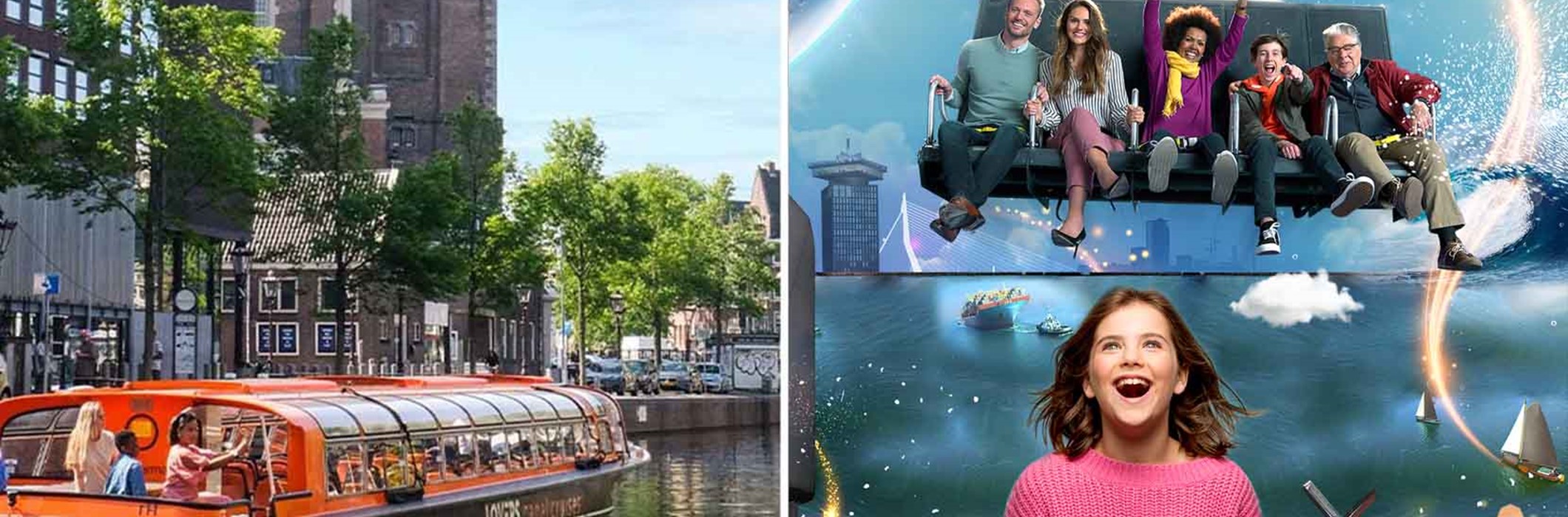 THIS IS HOLLAND + Crucero por los canales de Ámsterdam