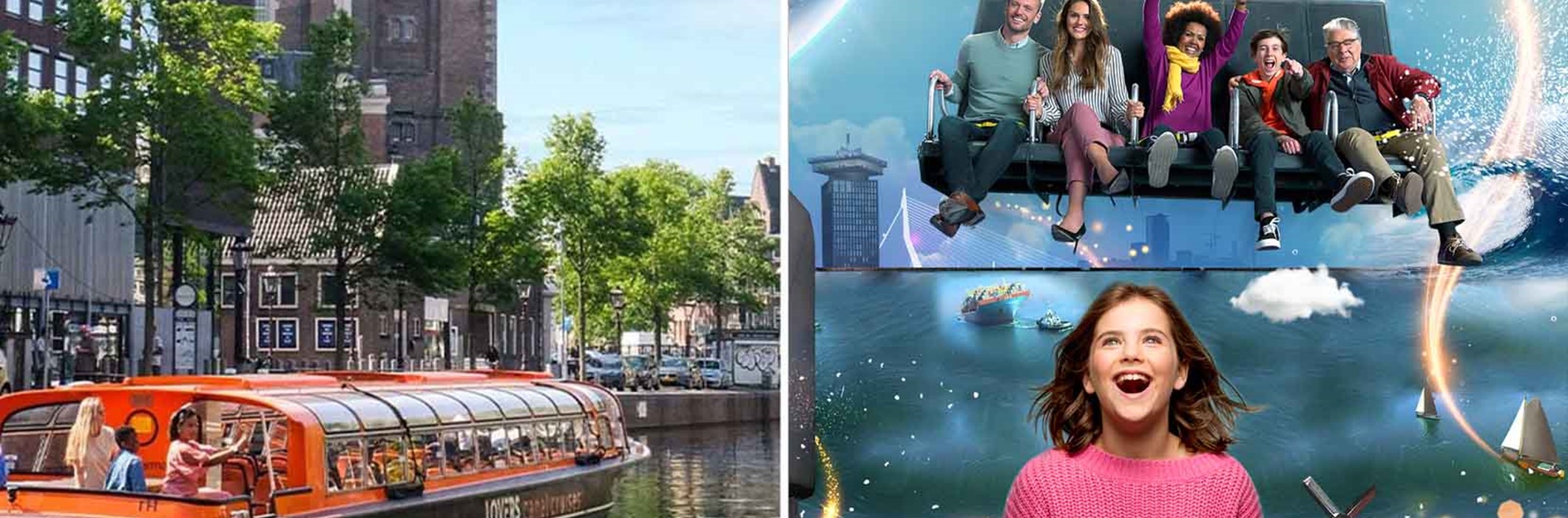 THIS IS HOLLAND + Crucero por los canales de Ámsterdam