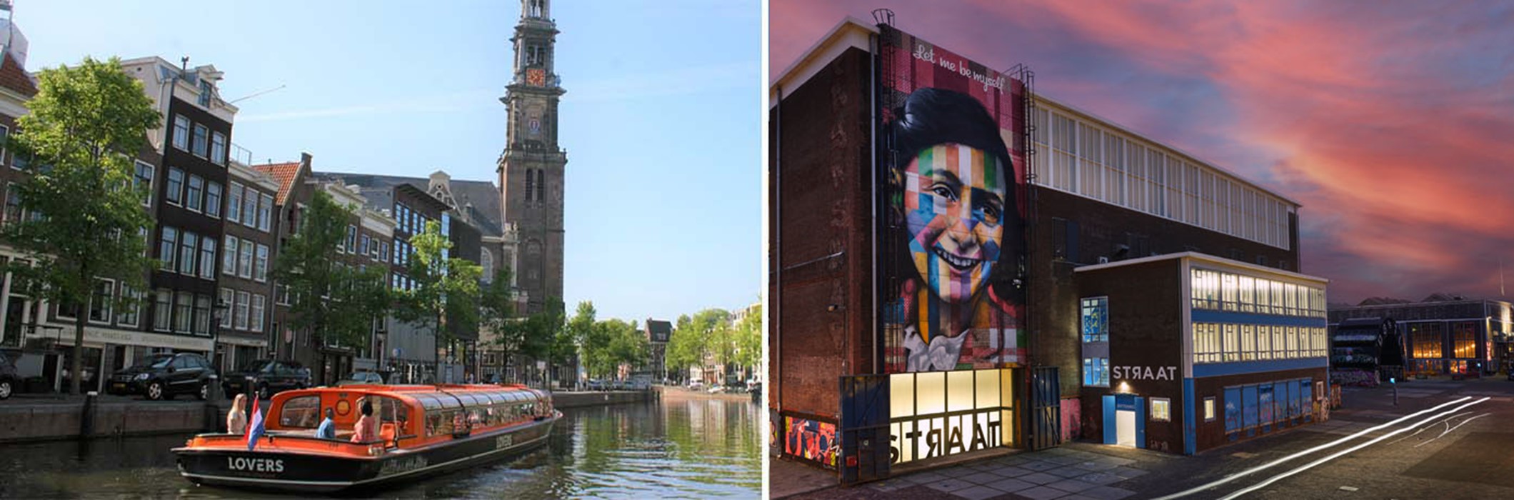 STRAAT Museum + Amsterdamer Grachtenfahrt