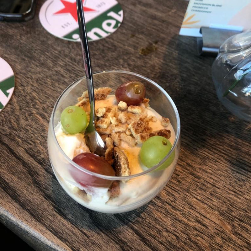 Amsterdam Dinner Cruise Gallery Image Tiramisu With Stroopwafel Chunks