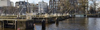 Waardeer het water in Amsterdam