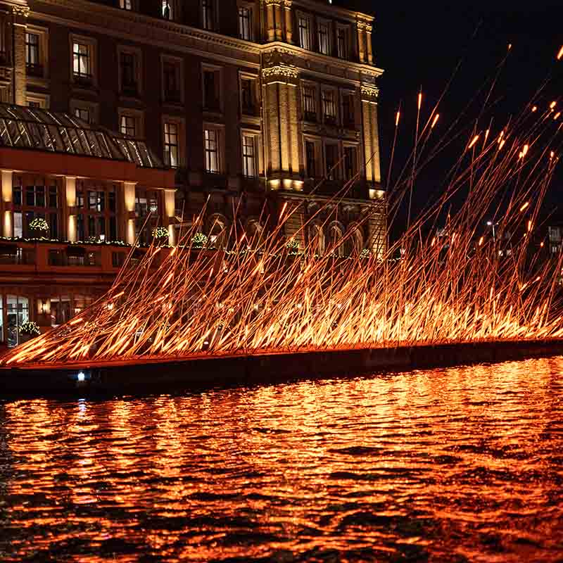 Water Meets Fire