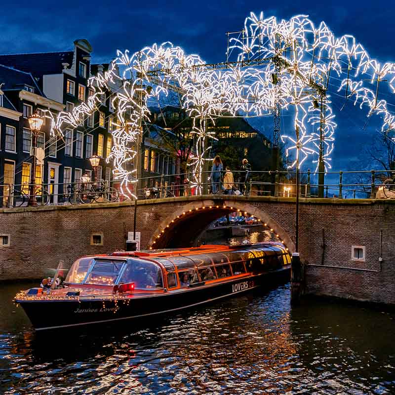 twee Bandiet Mysterieus Amsterdam Light Festival 2022 - 2023 Rondvaart Tickets 