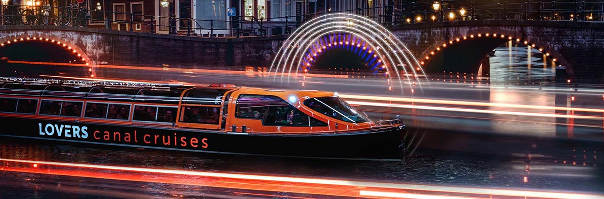 Crucero por el Festival de la Luz de Ámsterdam