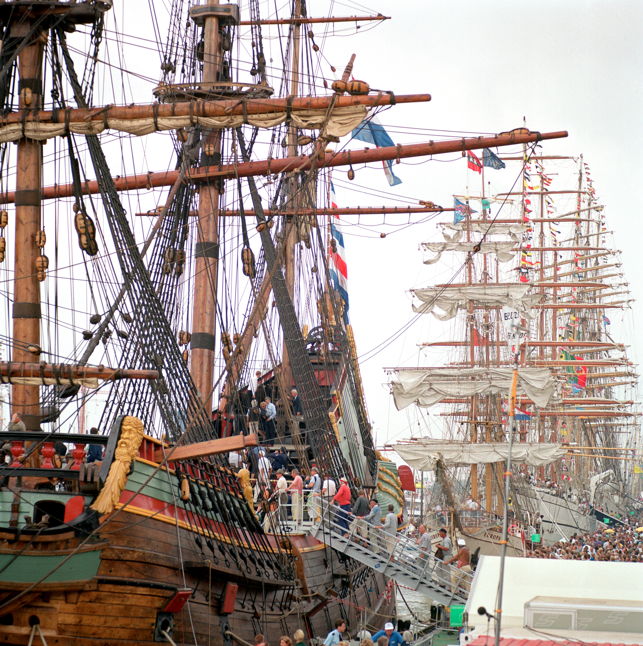 Two Sailboats With Big Masts (1)