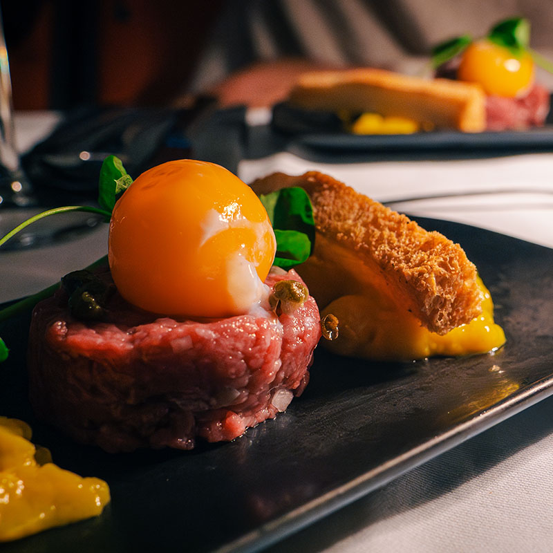 Amsterdam Dinner Cruise Gallery Image 2 Beef Tartare