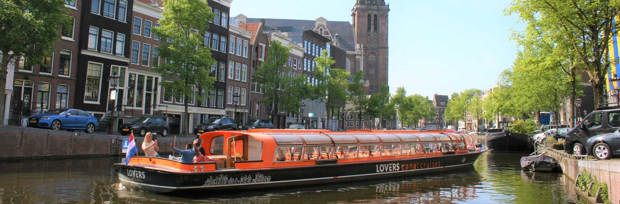 Crucero de 1h Canal Día Ámsterdam (Sale cerca de la plaza de Leidse)