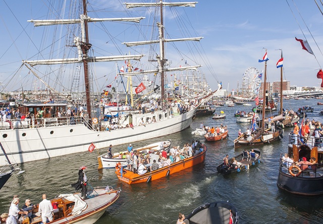 Sail Several Boats Tall Ship